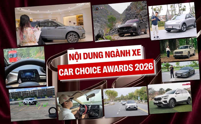 Đi tìm 5 nội dung ngành xe đáng chú ý trong năm tại Car Choice Awards 2026
