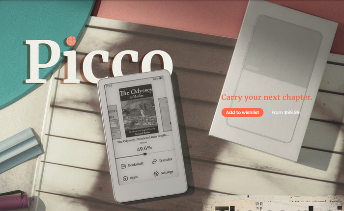 Boox Picco chính thức lộ diện: Máy đọc sách mini sở hữu khung viền kim loại siêu nhẹ, giá chính hãng dự kiến chưa tới 3 triệu đồng