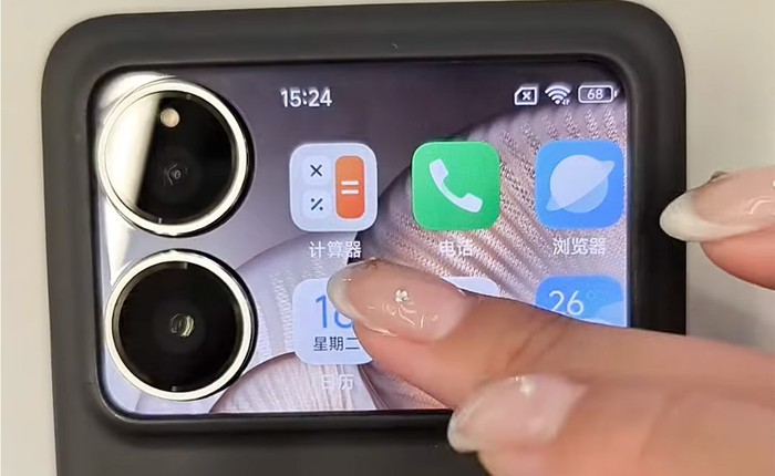 Honor được cho là sắp đưa màn hình phụ ra mặt lưng smartphone, cạnh tranh ý tưởng của Xiaomi