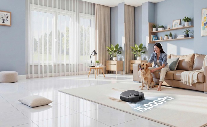5 robot hút bụi cho 5 nhu cầu dọn dẹp khác nhau: Từ trạm giặt sấy 3 trong 1 đến robot siêu mỏng linh hoạt bất ngờ