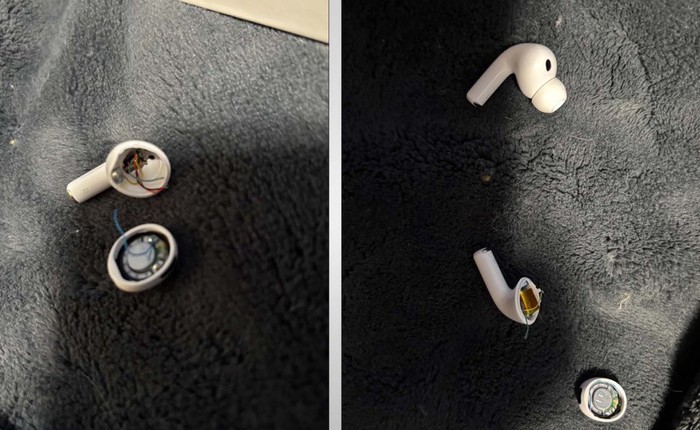 Dùng AirPods Pro 3 mãi mà không biết là hàng giả, đến khi tai nghe bị hỏng mới nhận ra