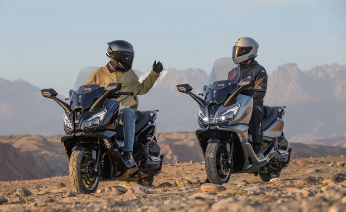 Maxi-scooter Cyclone RT450 lộ diện với kho công nghệ áp đảo phân khúc liệu có khiến xe Nhật lép vế?