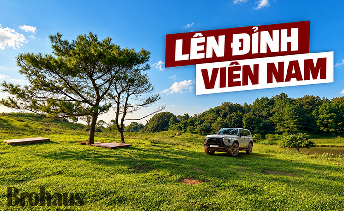 Tôi cầm Lexus GX leo núi Hòa Bình trong ngày, tìm được một nơi cực 'chill' trên đỉnh, nhưng nếu nghe theo Google Maps thì không thể tới
