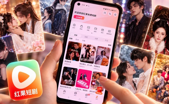 Hồng Quả, app phim ngắn vừa vượt mặt cả 4 "Netflix xứ Trung" cộng lại: Cỗ máy chốt đơn núp bóng giải trí miễn phí