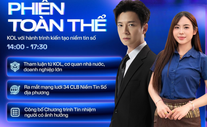 Hé lộ dàn khách mời và loạt điểm nhấn đáng chờ đợi tại phiên hội nghị toàn thể KOL Summit 2026: Viral thôi chưa đủ, phải viral có tâm!