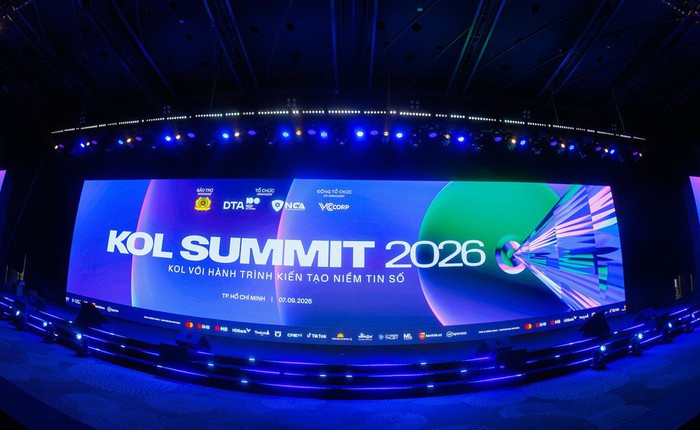Chính thức lộ diện sân khấu KOL Summit 2026, thảm đỏ sẵn sàng đón hơn 1.500 nghệ sĩ, KOL và khách mời