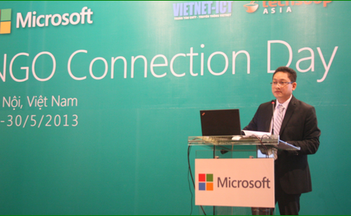 Microsoft Việt Nam hỗ trợ nâng cao năng lực CNTT cho tổ chức Phi chính phủ