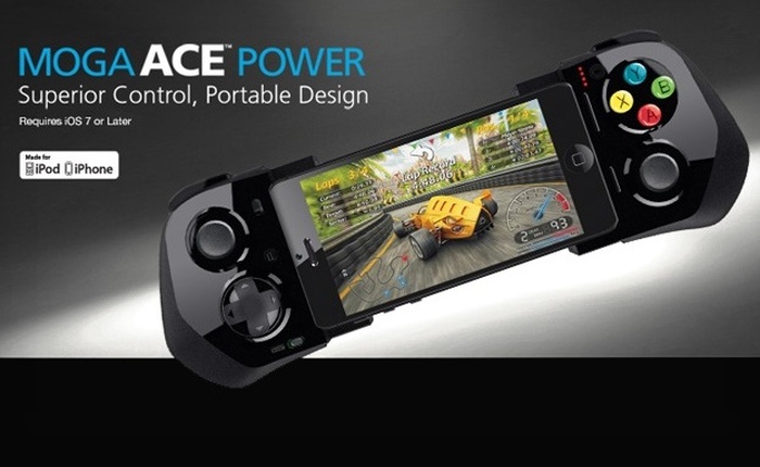 Ace Power: Tay cầm chơi game cho iPhone có cả pin tích hợp