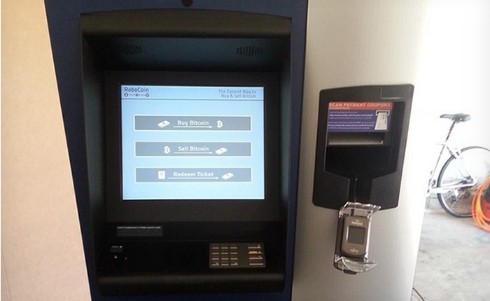 Cây ATM đầu tiên giao dịch công khai tiền ảo Bitcoin