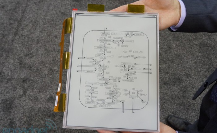 Ảnh và video thực tế Digital Paper: Sách số độc đáo dùng màn hình dẻo E-Ink của Sony