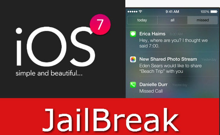 Thêm bằng chứng rõ ràng cho thấy iOS 7 đã được jailbreak