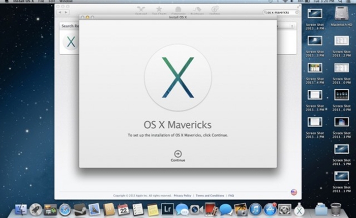 Hướng dẫn nâng cấp miễn phí lên OS X Mavericks