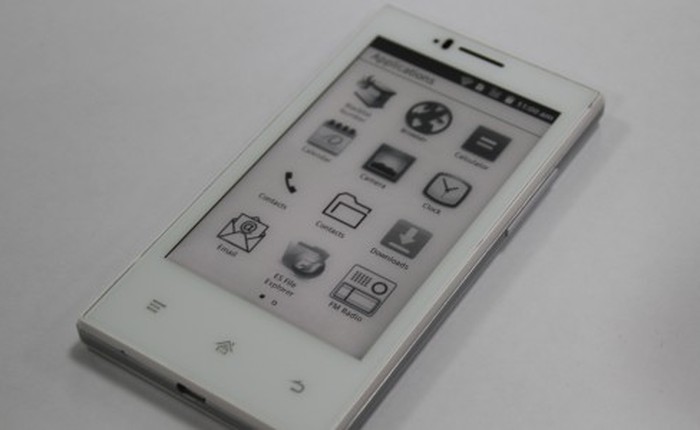 Xuất hiện chi tiết Onyx PhoneTab E43: Smartphone Android với màn hình đen trắng