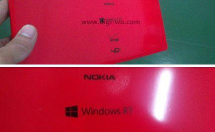 Lộ ảnh thực tế máy tính bảng chạy Windows RT của Nokia, ra mắt vào 26/9