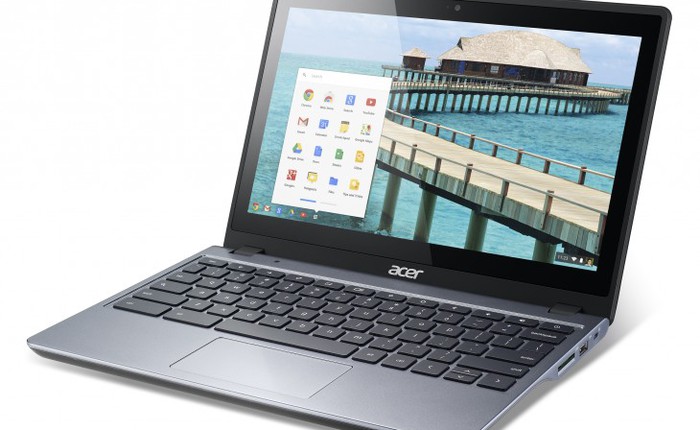 Acer giới thiệu laptop Chromebook cảm ứng giá rẻ