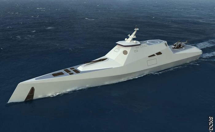 Siêu chiến hạm tương lai chạy hoàn toàn bằng điện ADVANSEA