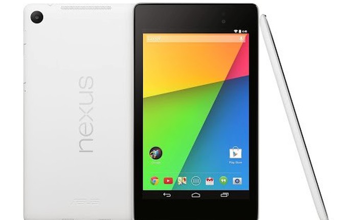 Tablet Nexus 7 2013 màu trắng chính thức trình làng