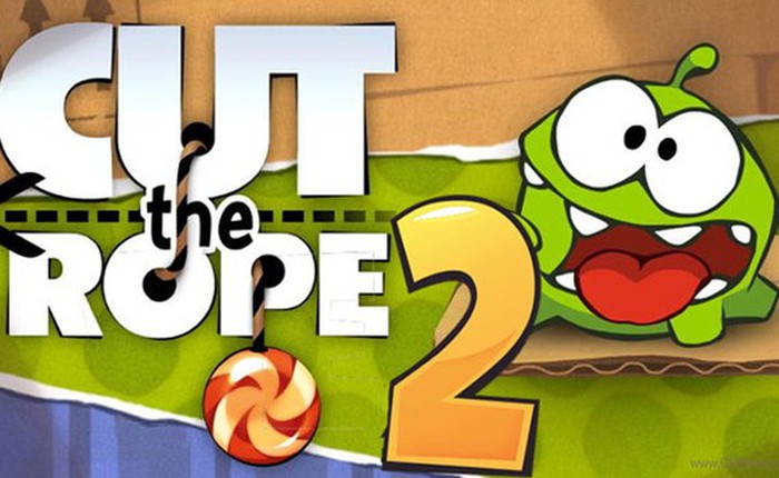 Siêu phẩm giải đố Cut The Rope 2 chính thức ra mắt