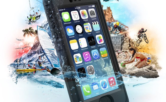 Case chống nước đầu tiên tương thích với iPhone 5s
