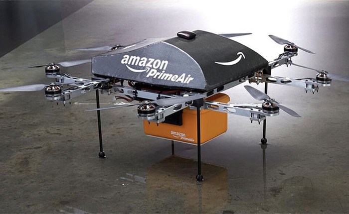 Amazon dùng trực thăng không người lái để giao hàng