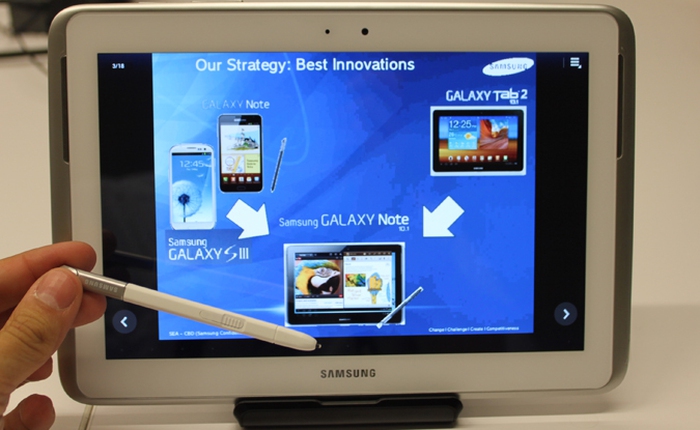 Rò rỉ tablet 12,2 inch bí ẩn của Samsung