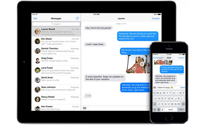 Người dùng than phiền iOS 7 không thể gửi và nhận iMessage