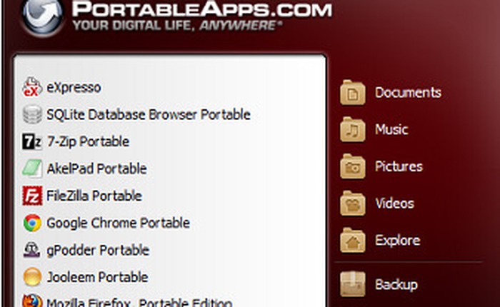 Thiết lập ứng dụng portable apps làm ứng dụng mặc định trên Windows