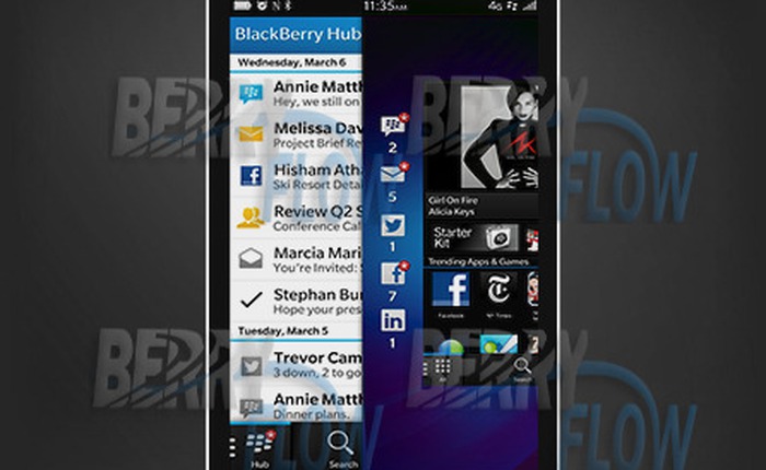 BlackBerry Z5 xuất đầu lộ diện: Phiên bản giá rẻ của BlackBerry Z10