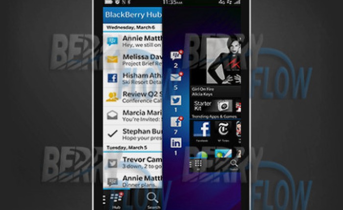 BlackBerry Z5 sẽ có phiên bản màu đỏ