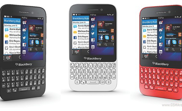 BlackBerry Q5 được bán từ 15/7 với giá hơn 11 triệu đồng