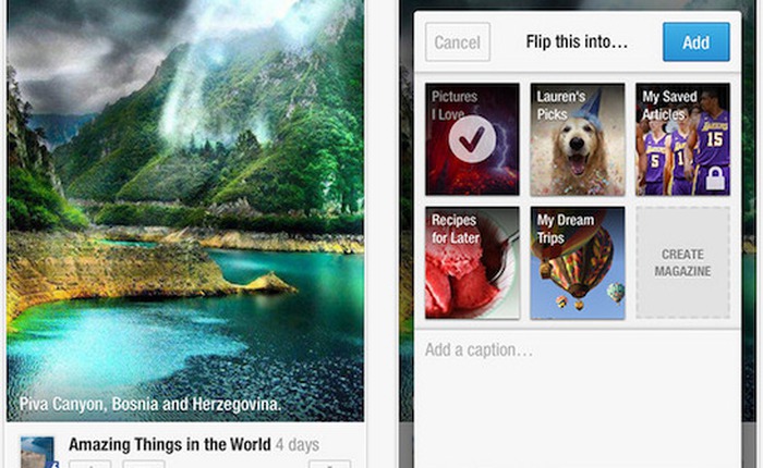 Flipboard cập nhật phiên bản mới, hỗ trợ Instagram Video