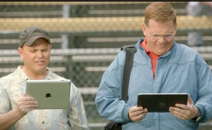 Quảng cáo Windows 8 mới lại chê iPad đa nhiệm kém