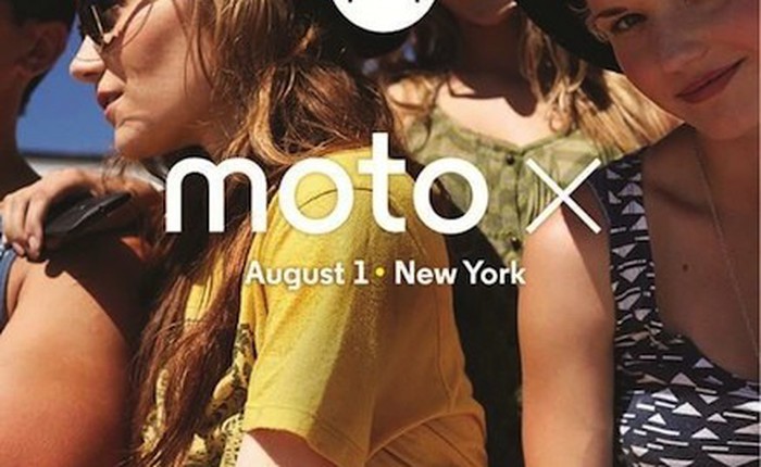 Motorola sẽ ra mắt "siêu phẩm" Moto X tại sự kiện ngày 1/8 tới