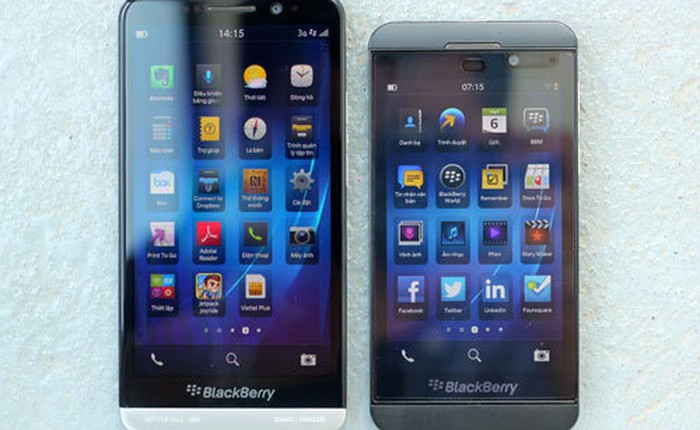 Phablet BlackBerry A10/Z30 bất ngờ xuất hiện ở Hà Nội