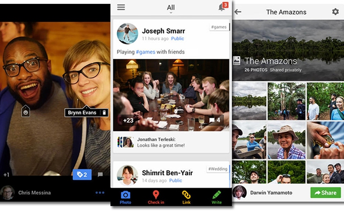 Ứng dụng Google+ trên iOS loại bỏ tính năng Messenger, hỗ trợ Google Drive và Hangouts