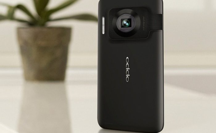 Điện thoại chuyên chụp ảnh Oppo N1 hỗ trợ touchpad cảm ứng ở mặt sau