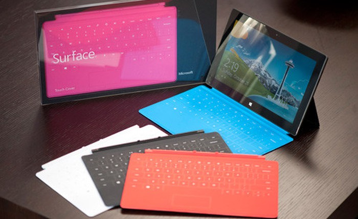 Microsoft giảm giá phụ kiện bàn phím cho máy tính bảng Surface