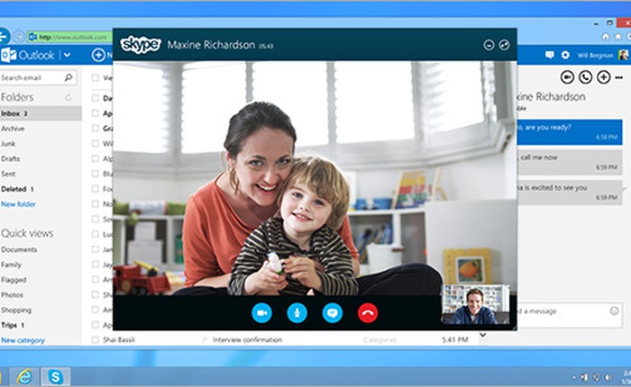 Skype đang phát triển công nghệ gọi video 3D