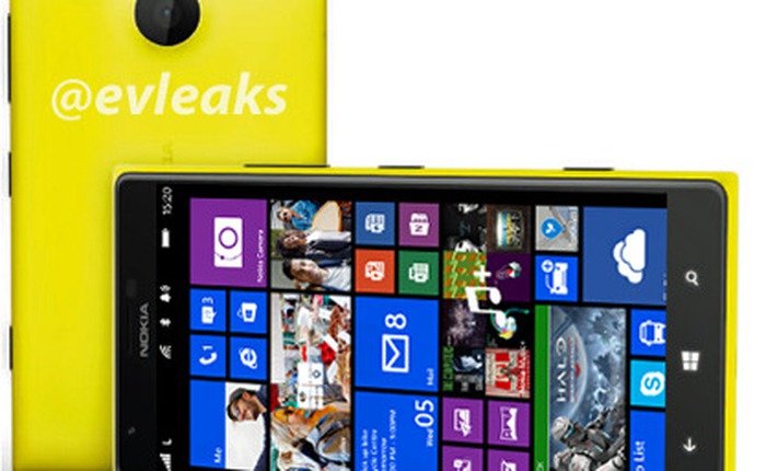 Lộ diện smartphone Lumia 1520 với màn hình cực lớn