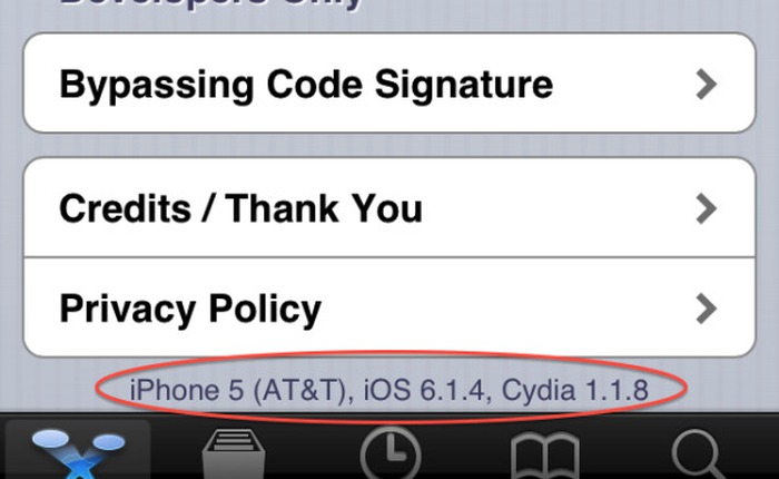 iPhone 5 sử dụng iOS 6.1.4 đã có thể Jailbreak