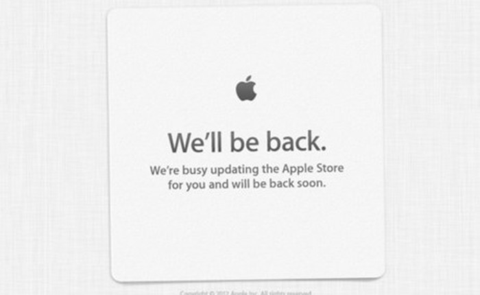 Apple Store tạm ngừng hoạt động chuẩn bị cho iPhone mới ra mắt