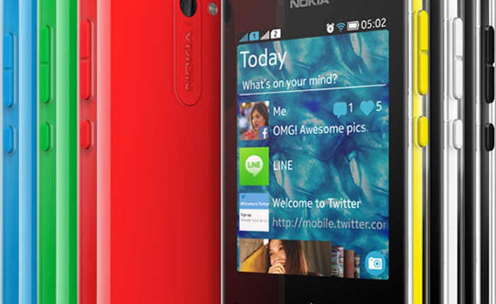 Rò rỉ điện thoại giá rẻ Nokia Asha 502 với thiết kế trong suốt ấn tượng