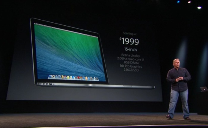 MacBook Pro 2013 trình làng với chip Haswell và màn hình Retina