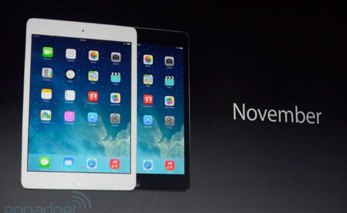 Apple công bố iPad mini 2 với màn hình Retina, giá từ 399 USD