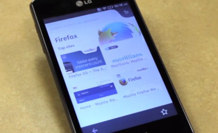 Bất ngờ ra mắt smartphone LG chạy Firefox OS