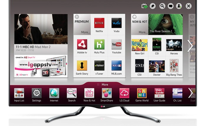 Google TV của LG cập nhật lên Android 4.2.2