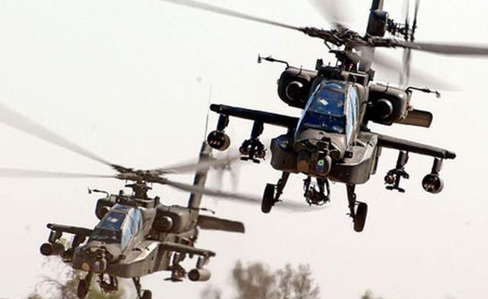 Apache ngày càng nguy hiểm hơn với vũ khí chính xác