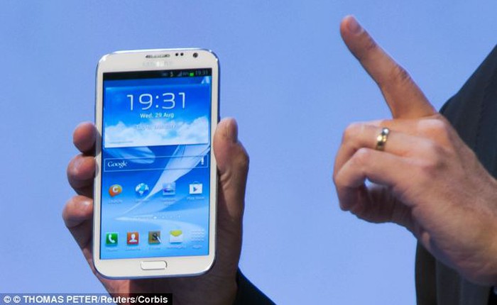 Samsung "đè bẹp" Apple về thị phần điện thoại thông minh