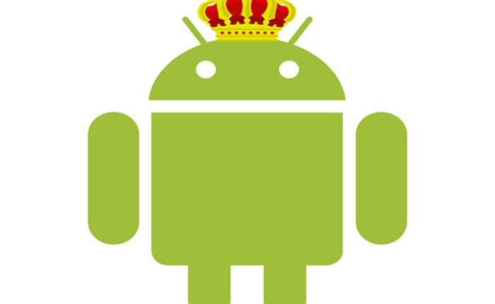 Android vẫn ngự trị ngai vàng hệ điều hành smartphone