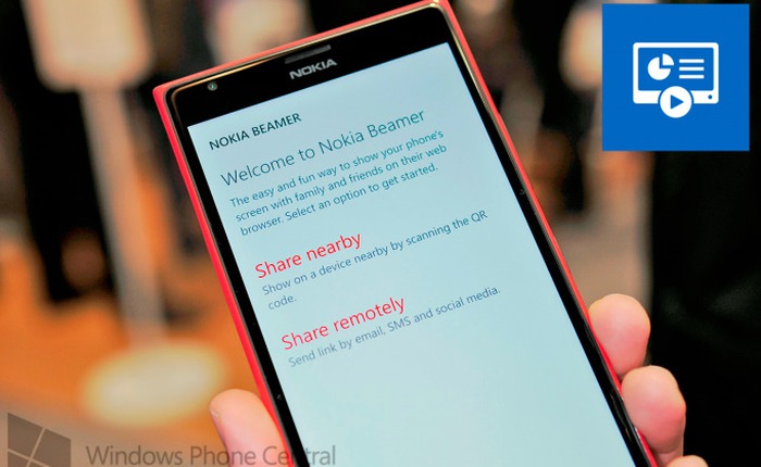 Nokia Beamer xuất hiện trên Windows Phone Store